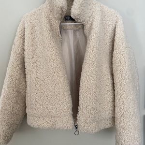 ZARA sherpa jacket